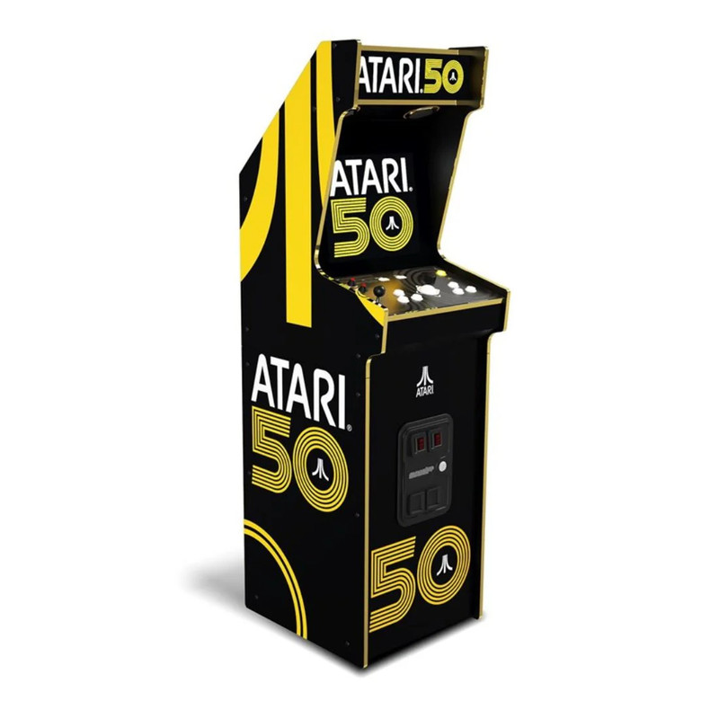 Arcade1Up Atari 50th Anniversary Deluxe Arcade Machine - 50 Games in 1 - ماكينة ألعاب